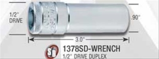 Radmutterschlüssel - Lug Nut Socket  Tuner Style Muttern 20,18 / 23,18mm